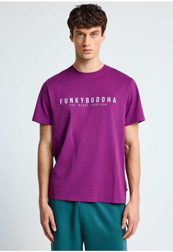 Ανδρικό βαμβακερό t-shirt με τύπωμα