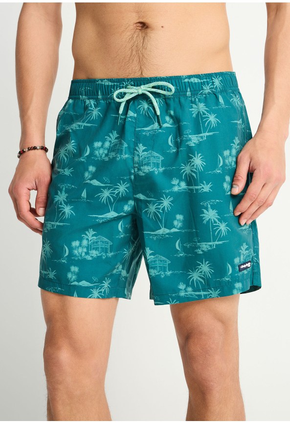 Ανδρικό μαγιό με μοτίβο