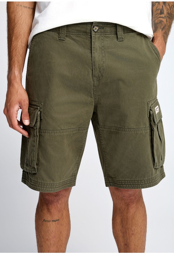 Men's cotton cargo shorts