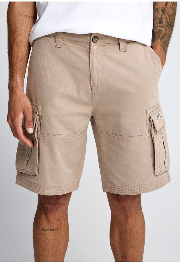 Men's cotton cargo shorts