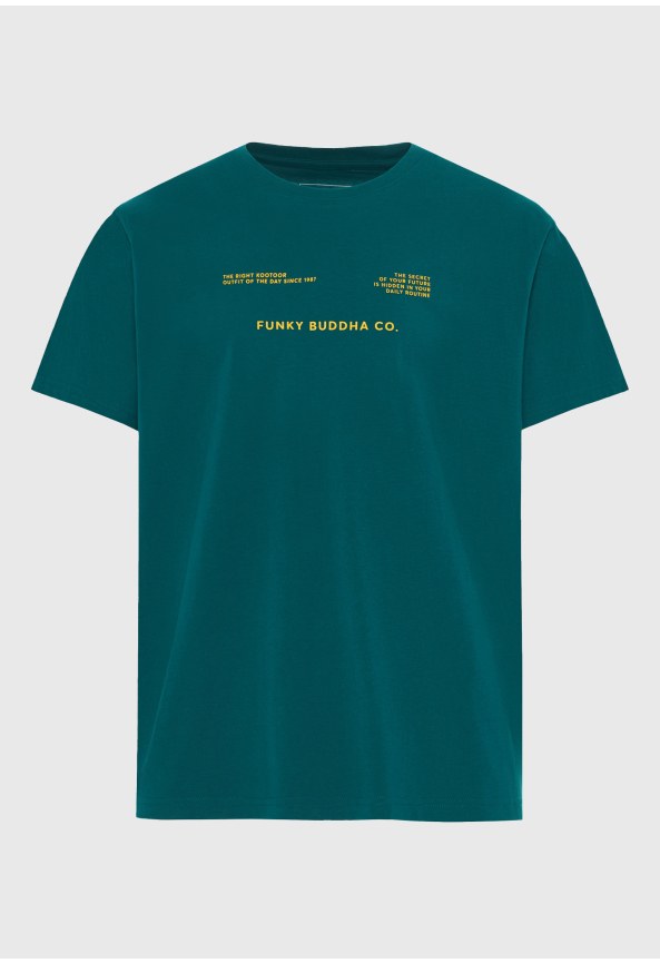 Ανδρικό βαμβακερό t-shirt με τύπωμα