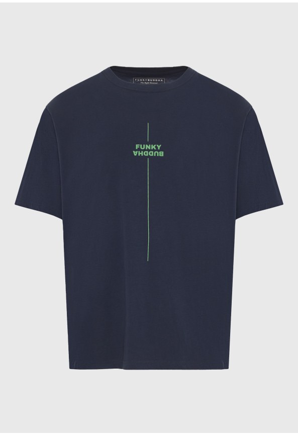 Ανδρικό relaxed t-shirt με τύπωμα