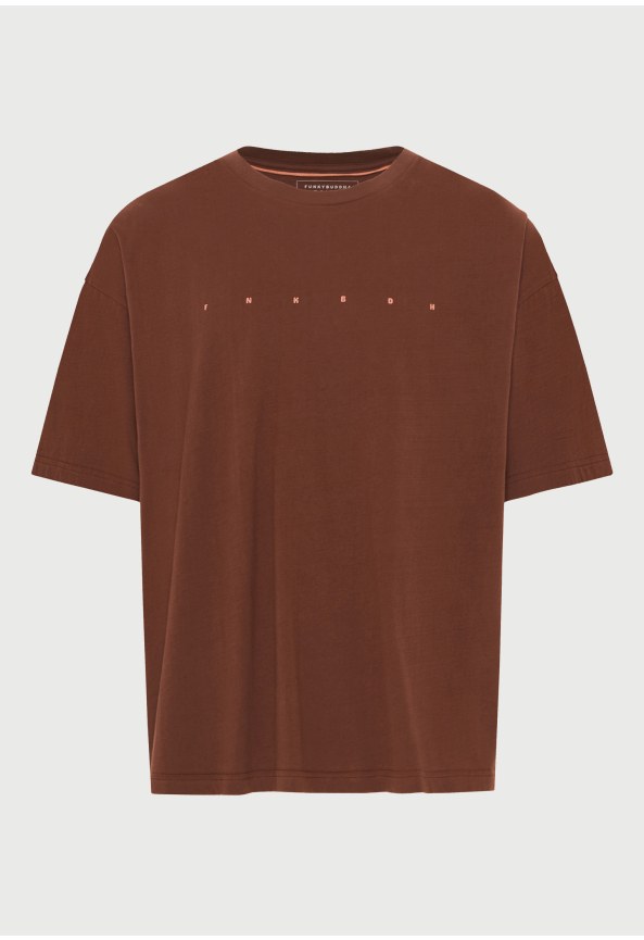 Men's oversized t-shirt with print on the back