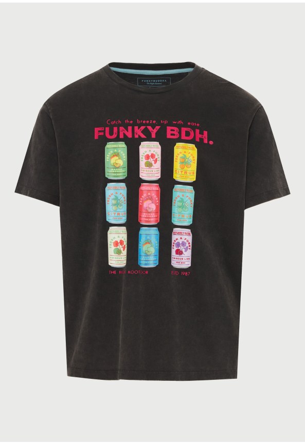 Ανδρικό βαμβακερό t-shirt με τύπωμα