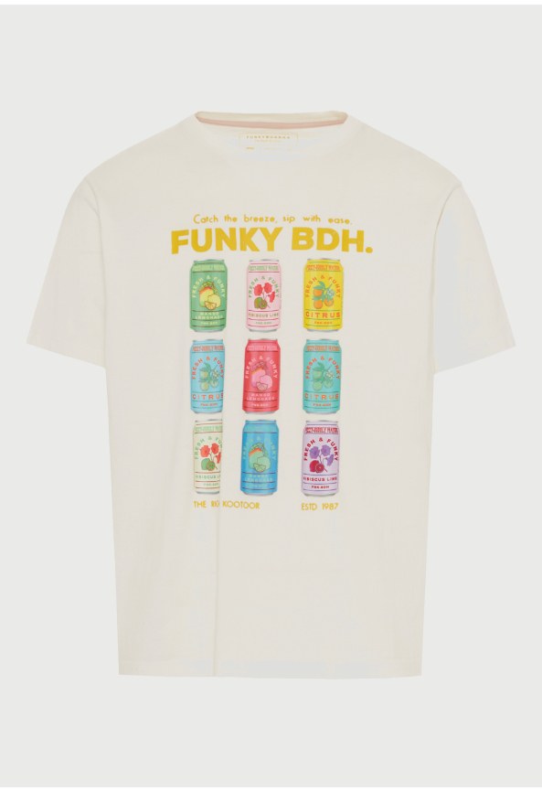 Ανδρικό βαμβακερό t-shirt με τύπωμα