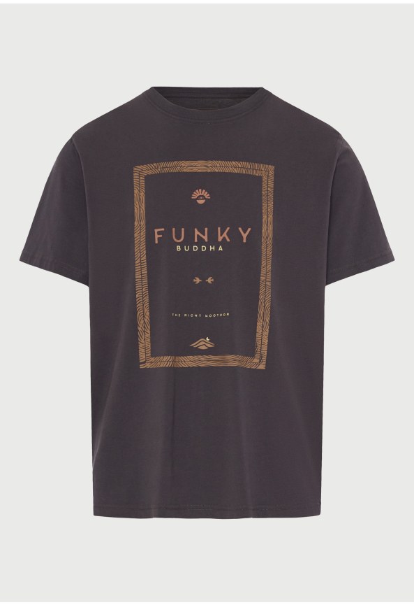 Ανδρικό βαμβακερό t-shirt με τύπωμα