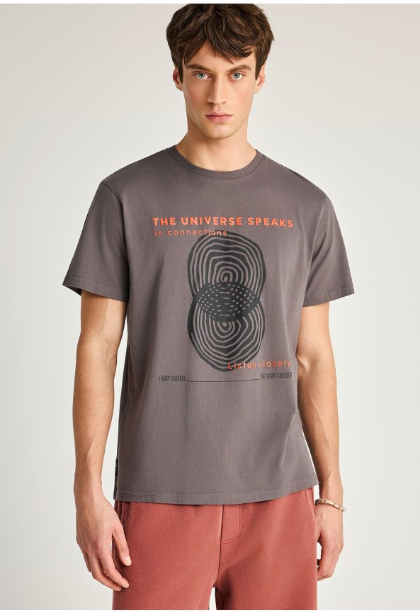 T-shirt απο οργανικό βαμβάκι με τύπωμα