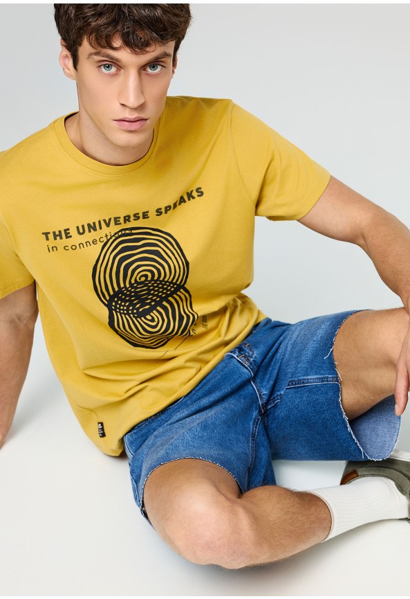 T-shirt απο οργανικό βαμβάκι με τύπωμα