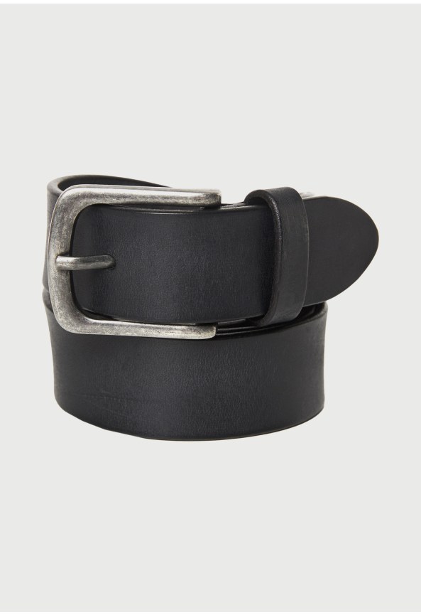 Men's leather belt