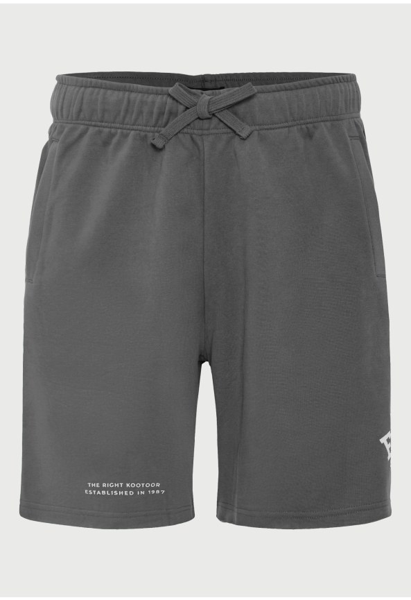 Ανδρική βερμούδα αθλητική με τυπωμένο logo