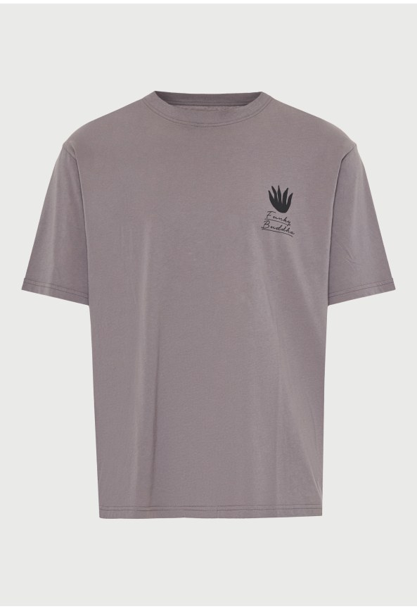 T-shirt with graphic print on the back