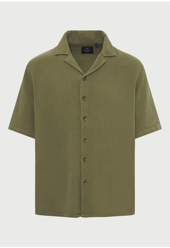 Ανδρικό κοντομάνικο πουκάμισο από βαμβάκι