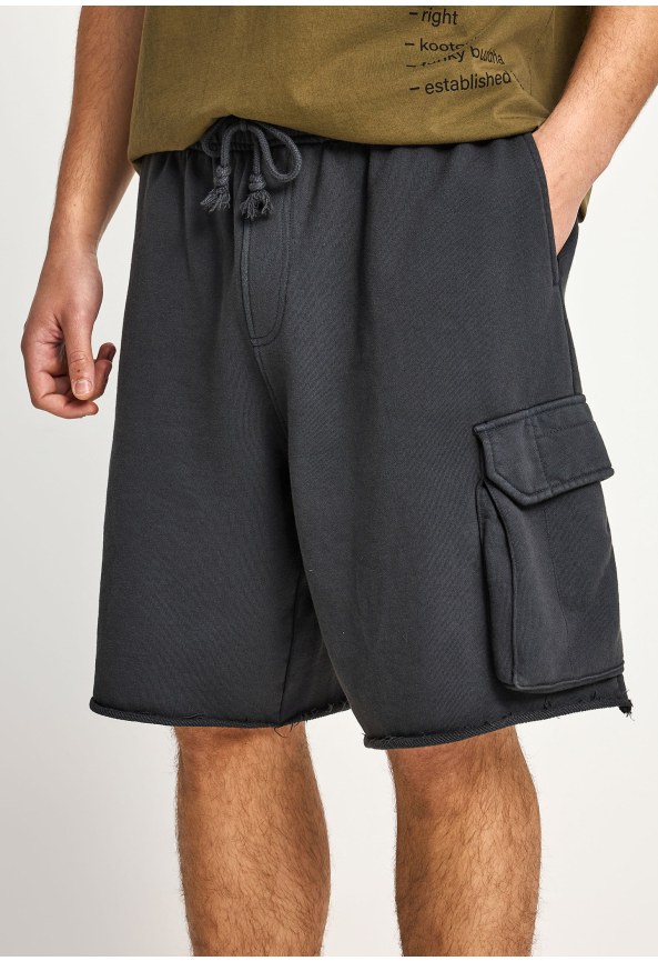 Ανδρική jogger cargo βερμούδα