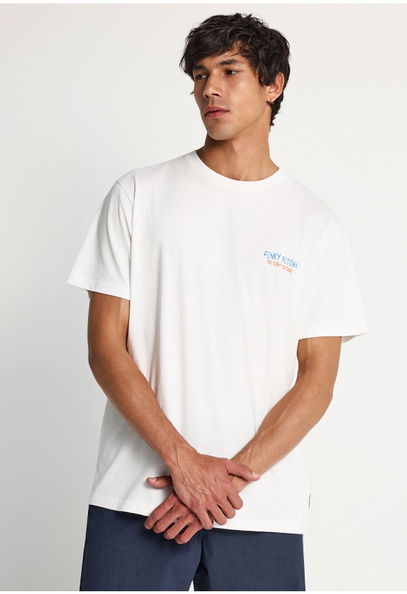 Ανδρικό t-shirt με τύπωμα στην πλάτη