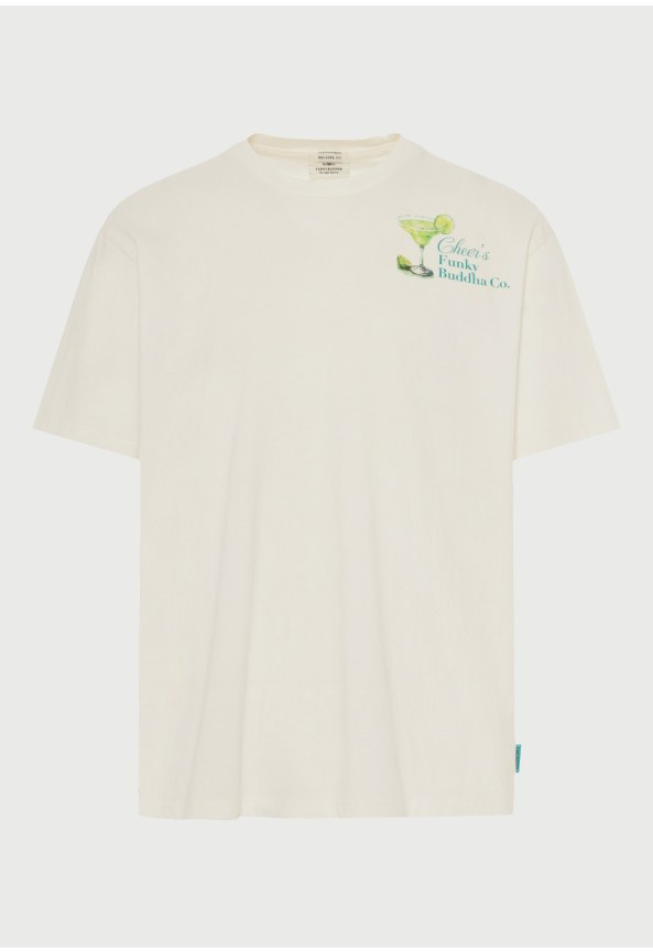 Ανδρικό t-shirt με τύπωμα στην πλάτη