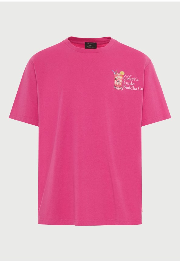 Ανδρικό βαμβακερό t-shirt με τύπωμα