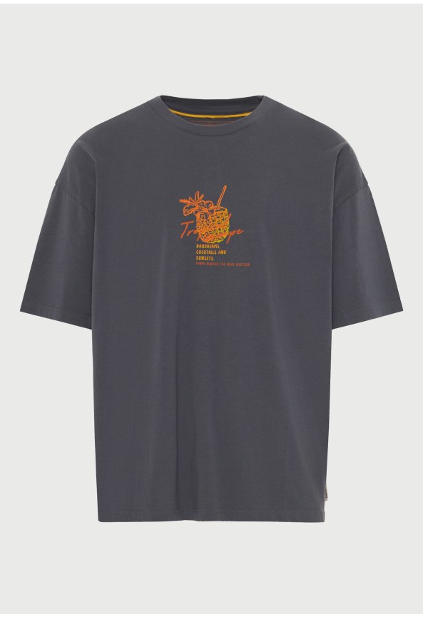 Ανδρικό βαμβακερό t-shirt με τύπωμα