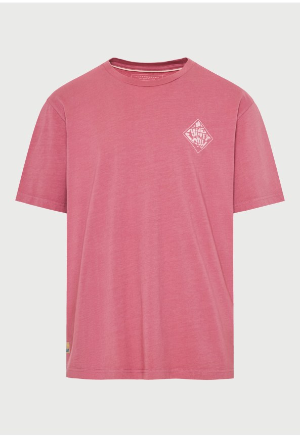 Ανδρικό t-shirt με τύπωμα στην πλάτη