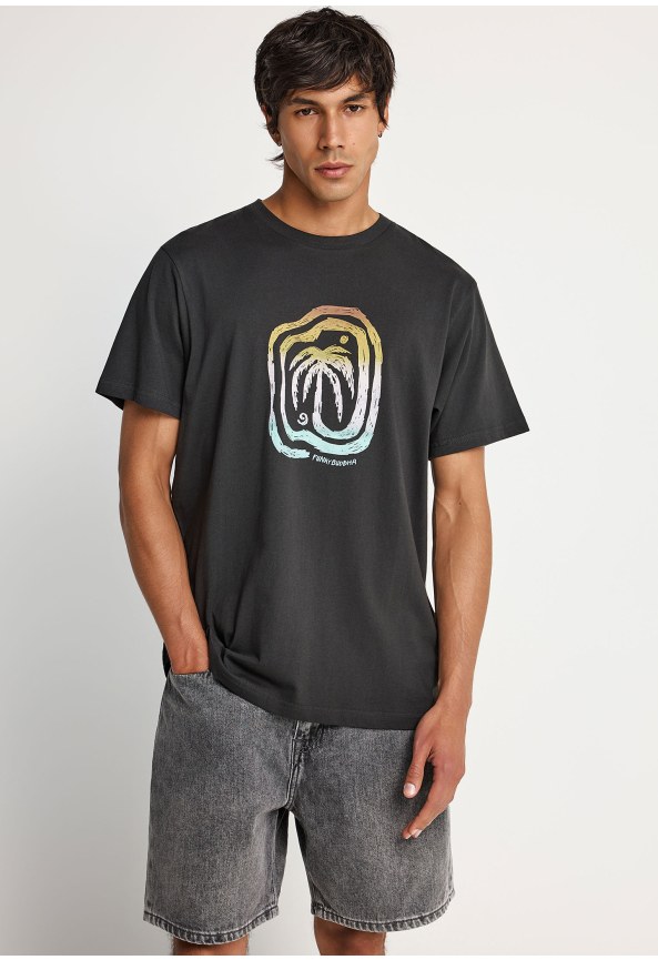 Men's cotton t-shirt with print