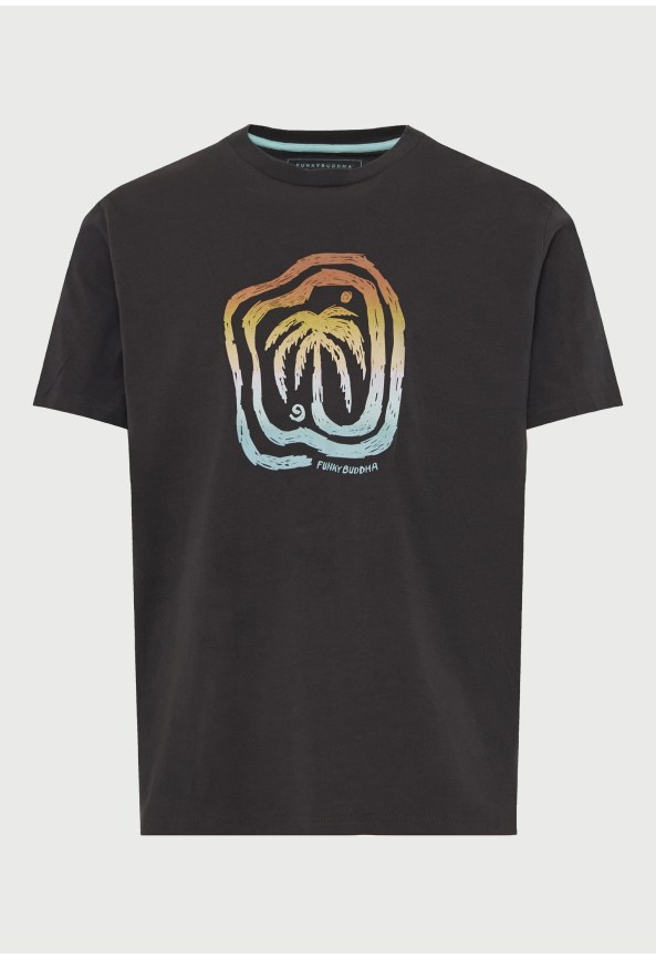 Ανδρικό βαμβακερό t-shirt με τύπωμα