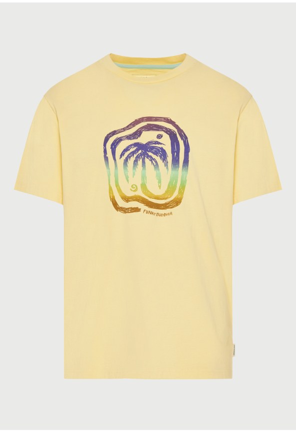 Men's cotton t-shirt with print