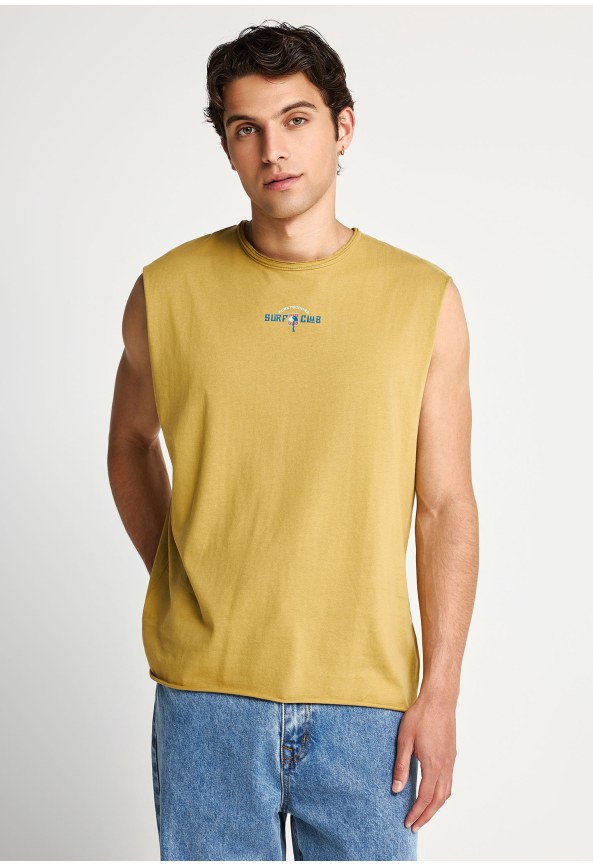 Men's cotton sleeveless top