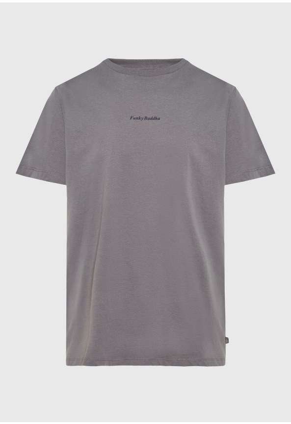 Κοντομάνικο t-shirt με σχέδιο στην πλάτη