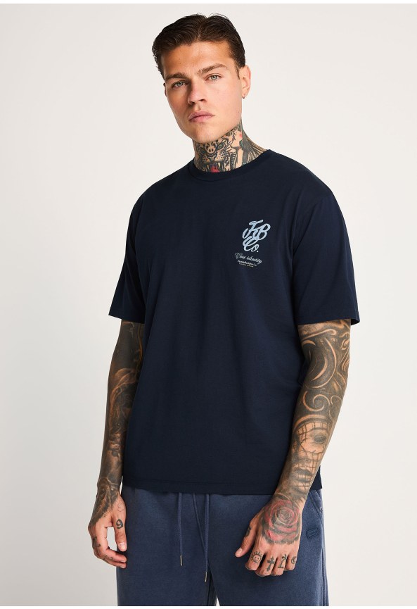 Men's short-sleeve printed t-shirt relaxed-fit