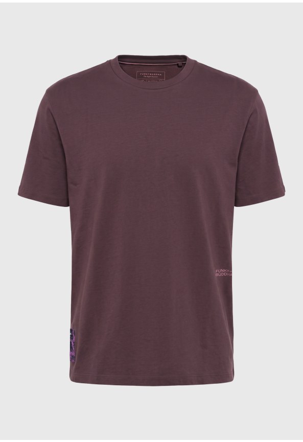 Relaxed fit t-shirt με κάθετο back print