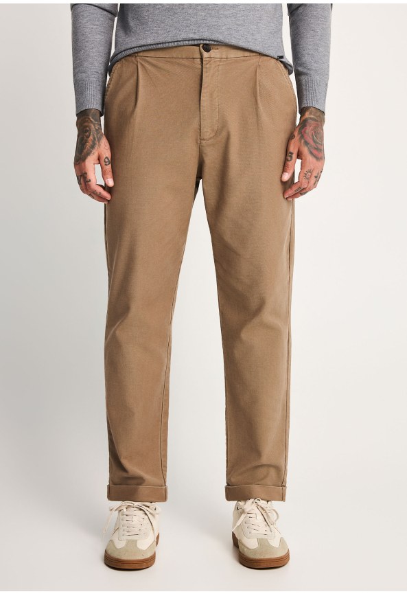Ανδρικό chino παντελόνι loose tapered