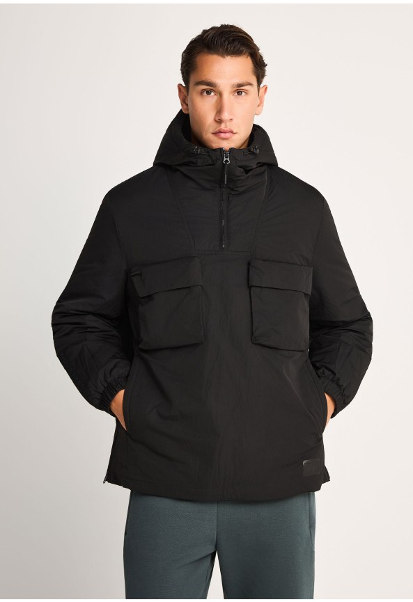 Aνδρικό μπουφάν anorak με utility τσέπες