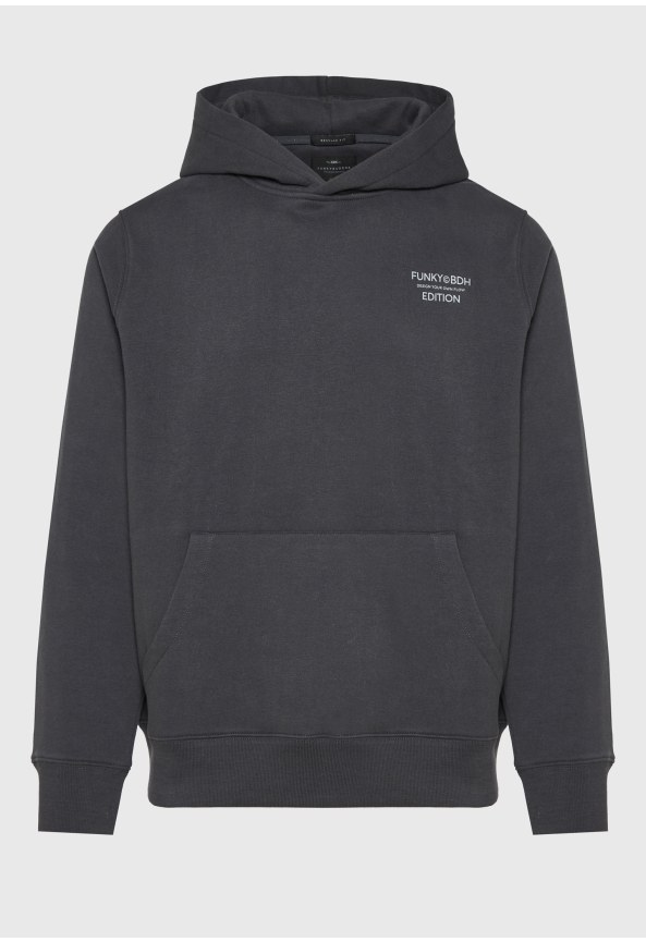 Ανδρικό hoodie με graphic λογότυπο πίσω