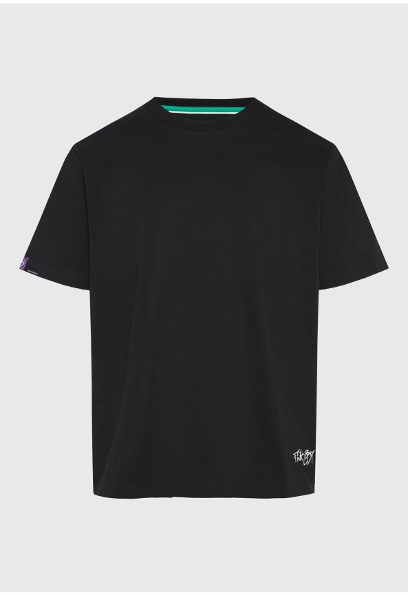 Ανδρικό relaxed fit t-shirt με graffiti print
