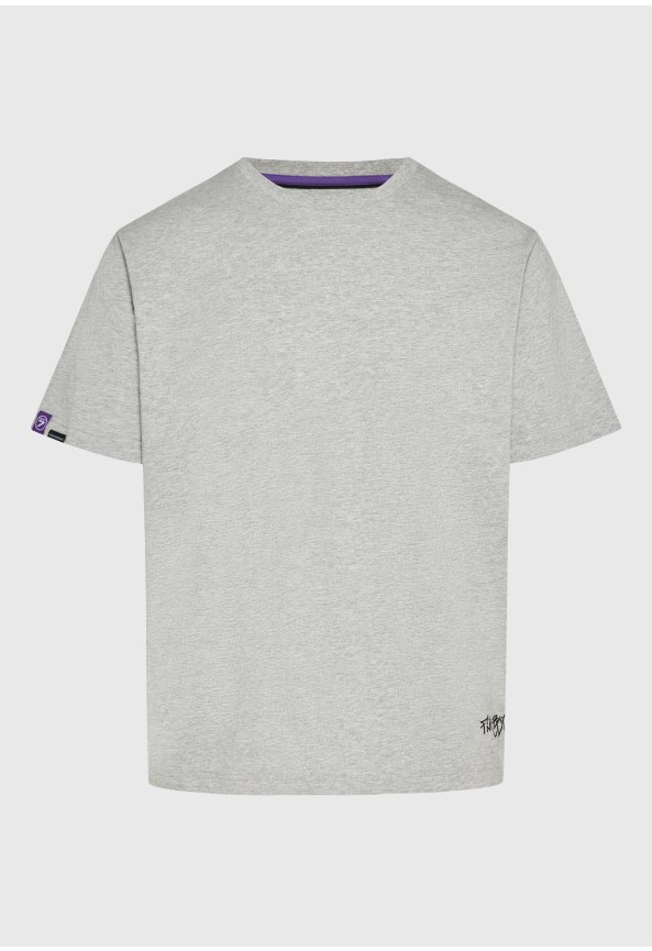 Ανδρικό relaxed fit t-shirt με graffiti print
