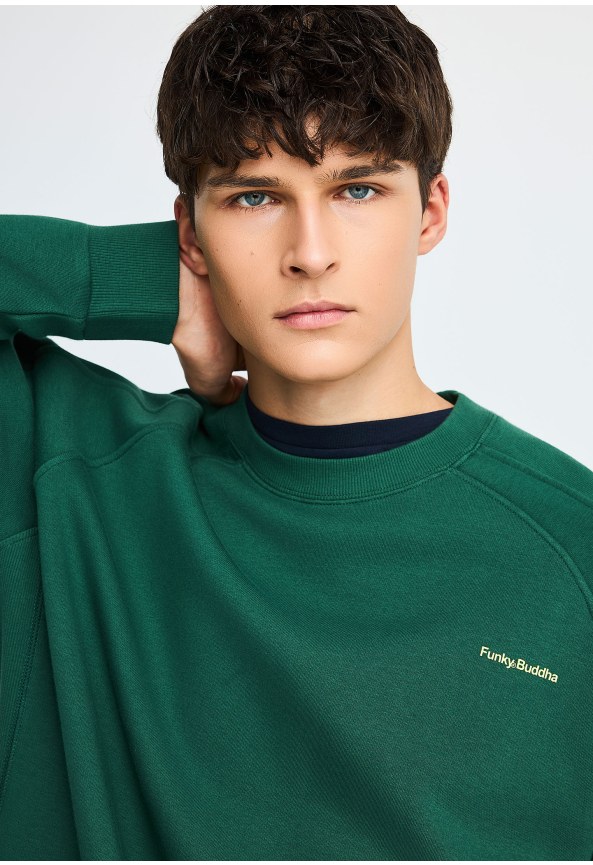 Men's raglan sleeve sweatshirt