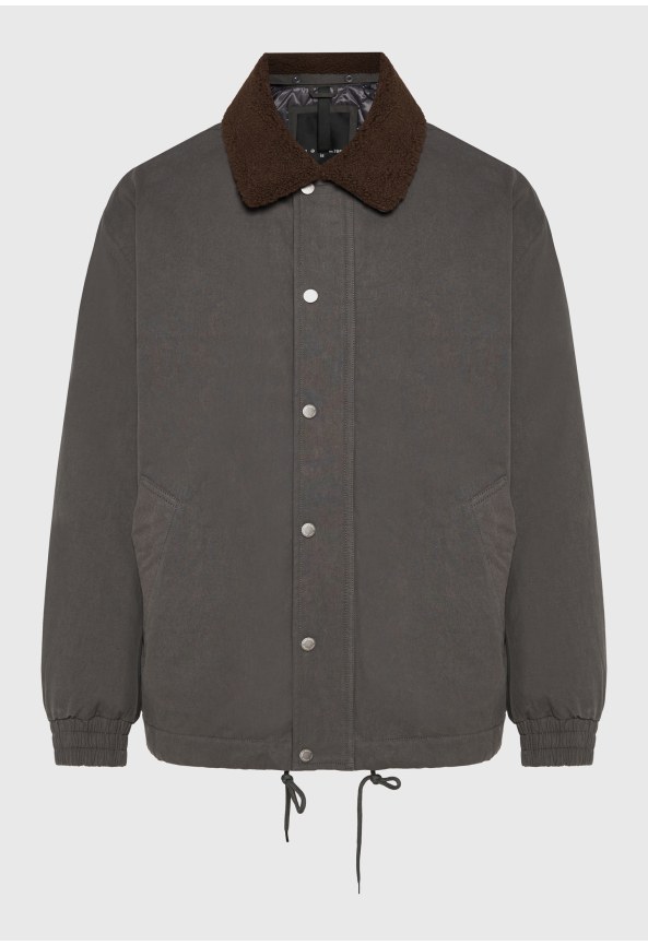 Soft shelter jacket με αποσπώμενο sherpa γιακά