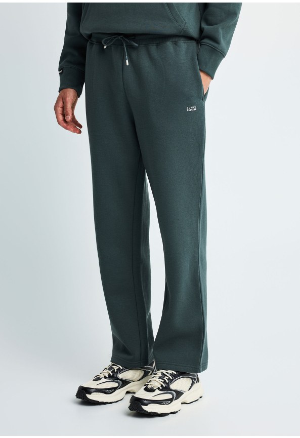Men's cotton-blend straight leg sweatpants