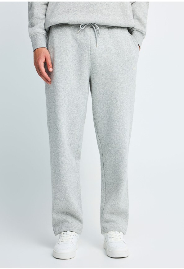 Men's cotton-blend straight leg sweatpants