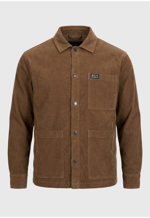 Ανδρικό πουκάμισο jacket με τσέπες