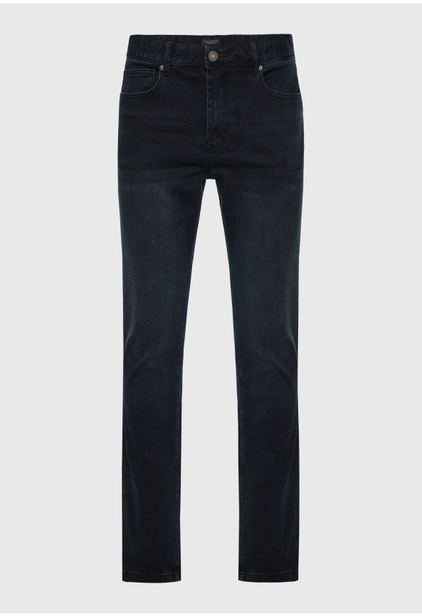 Men's mid rise tapered denim pants