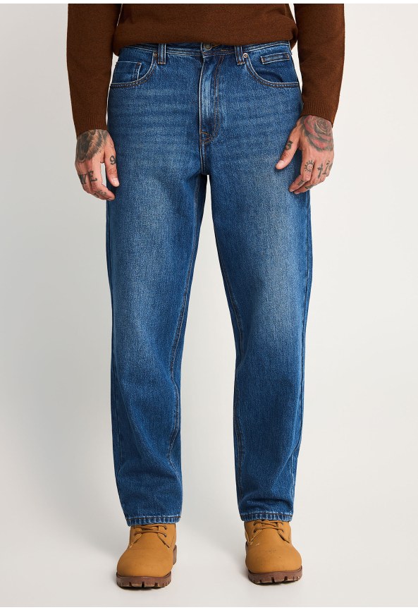 Ψηλόμεσο jean παντελόνι loose Oslo fit