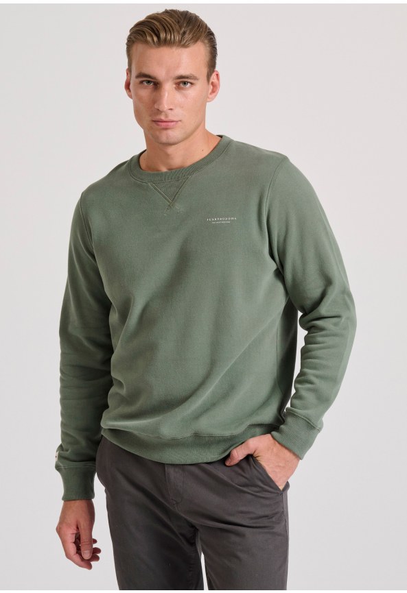 Ανδρικό φούτερ με τυπωμένο logo - The essentials