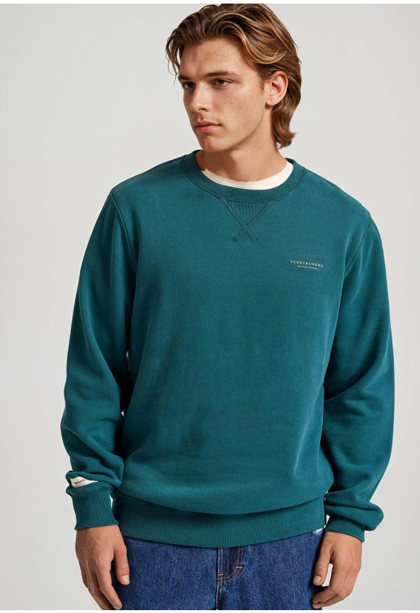 Ανδρικό φούτερ με τυπωμένο logo - The essentials