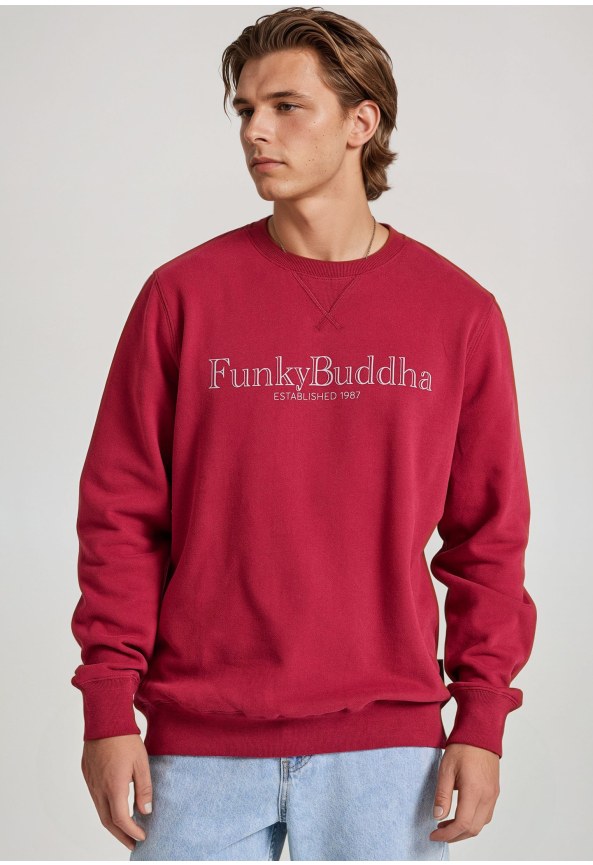 Φούτερ με branded τύπωμα στο στήθος