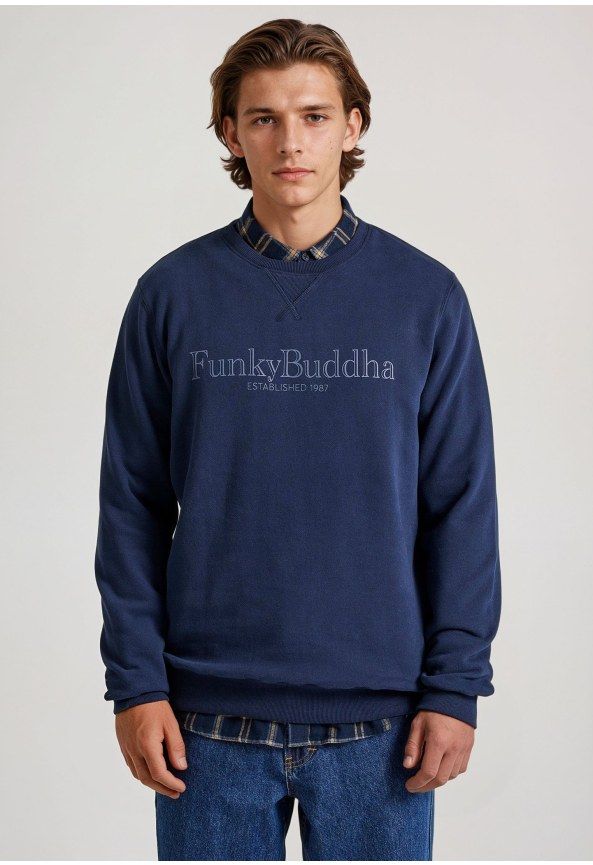 Φούτερ με branded τύπωμα στο στήθος