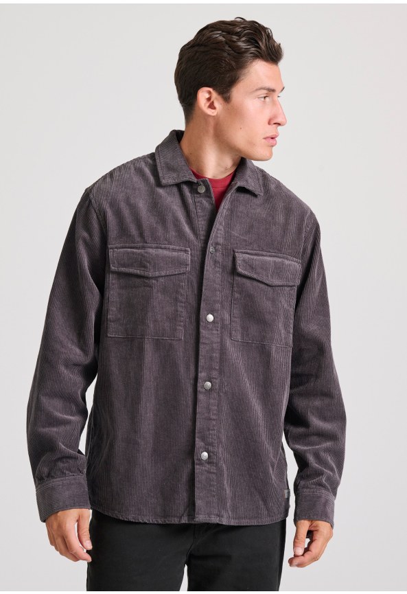 Overshirt casual κοτλέ πουκάμισο