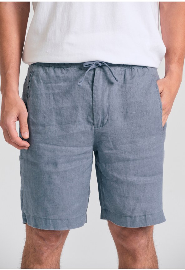 Comfort fit garment dyed βερμούδα
