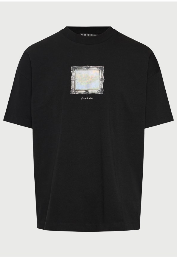Oversized t-shirt Claude Monet - FUNKY BUDDHA x apoh London