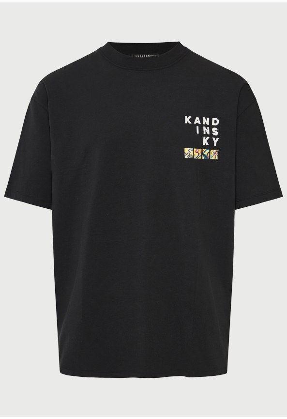 Printed oversized t-shirt V. Kandinsky - FUNKY BUDDHA x apoh London