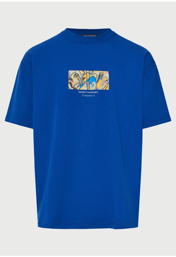 Oversized printed t-shirt Mysterious Life - FUNKY BUDDHA x apoh London